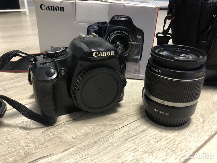 Фотоаппарат Canon EOS 450D + 18-55kit