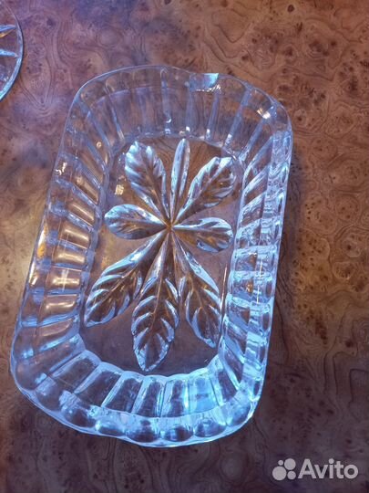 Хрустальная пепельница