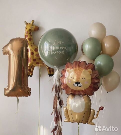 Воздушные шары с гелием на день рождения