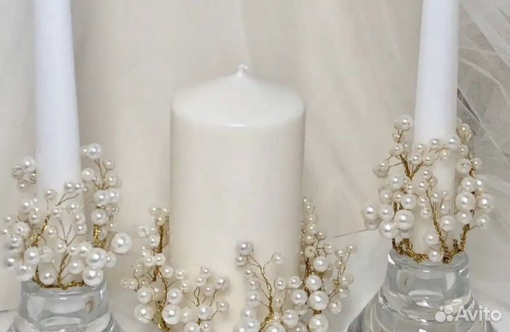 Свечи на заказ. Семейный очаг. Свадебные свечи