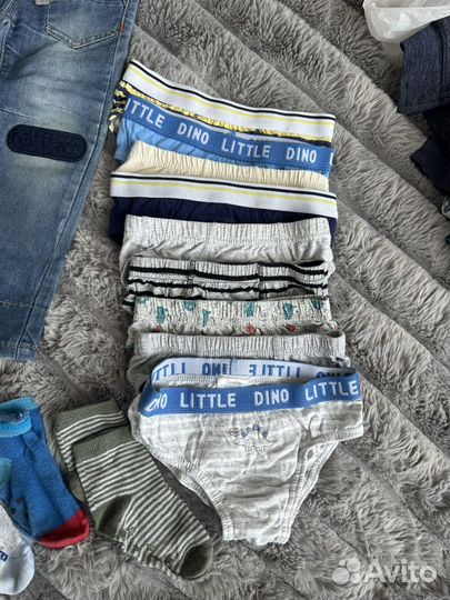 Пакет вещей на мальчика 98-104