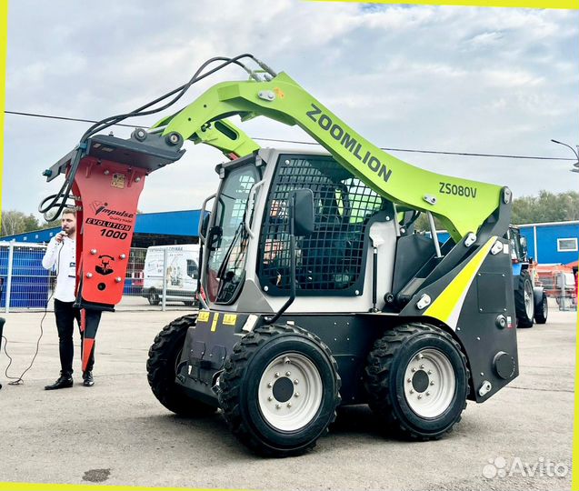 Мини-погрузчик Zoomlion ZS080V, 2024