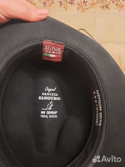 Шляпа женская федора 57 разм Италия