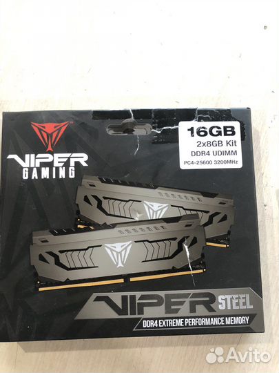 Озу Ddr4 16гиг 3200мгц