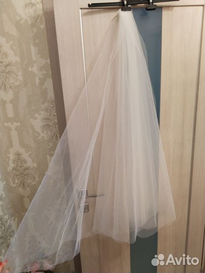 Фата на праздник Хэллоуин на заколке