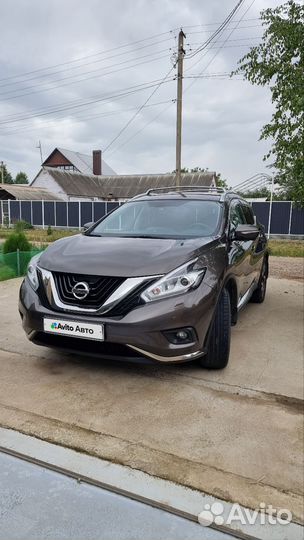 Nissan Murano 3.5 CVT, 2018, 120 000 км