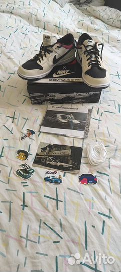 Кроссовки nike dunk LOW toyota AE86