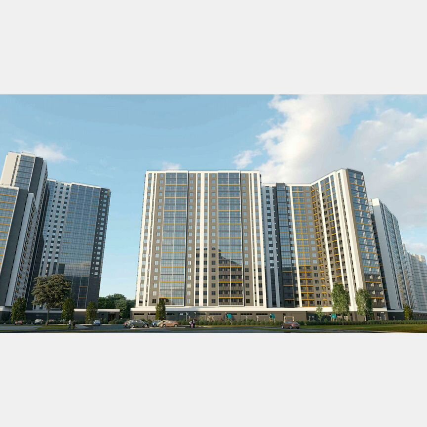 Квартира-студия, 17 м², 7/25 эт.