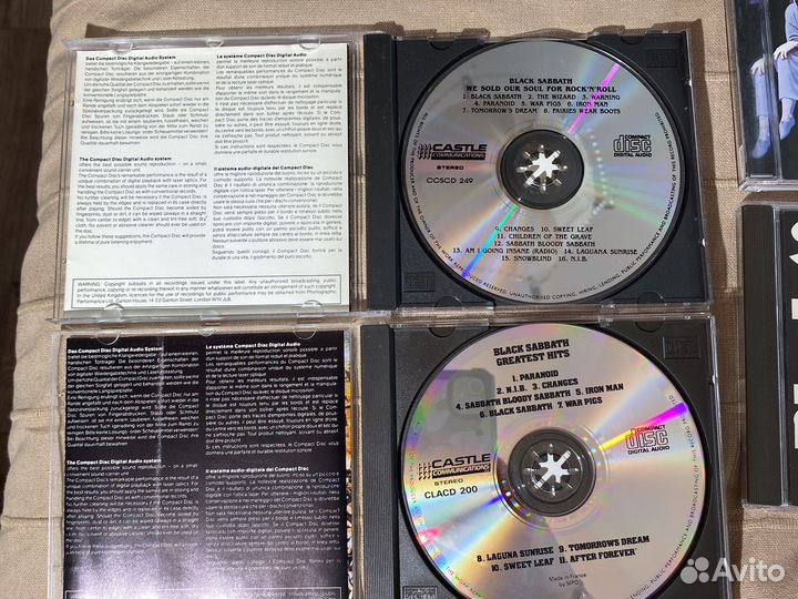 Black Sabbath фирменные