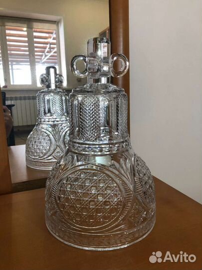 Колокол хрустальный большой