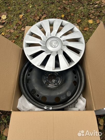 Штампованные диски с колпаками R15