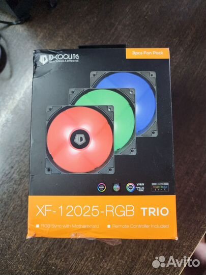 ID-cooling XF-12025 RGB Trio вентиляторы
