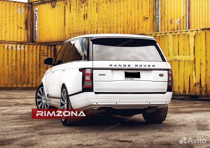 Кованые диски R21 на Range Rover