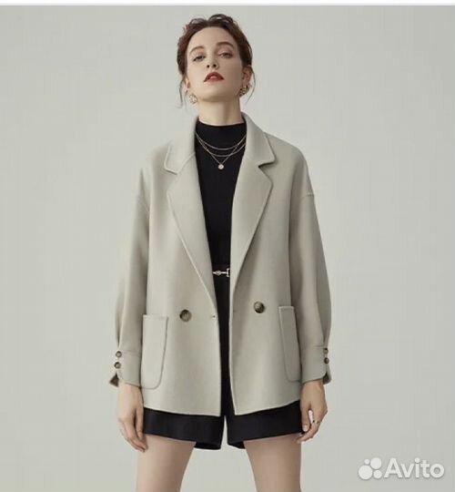Жакет (пальто) 100% шерсть