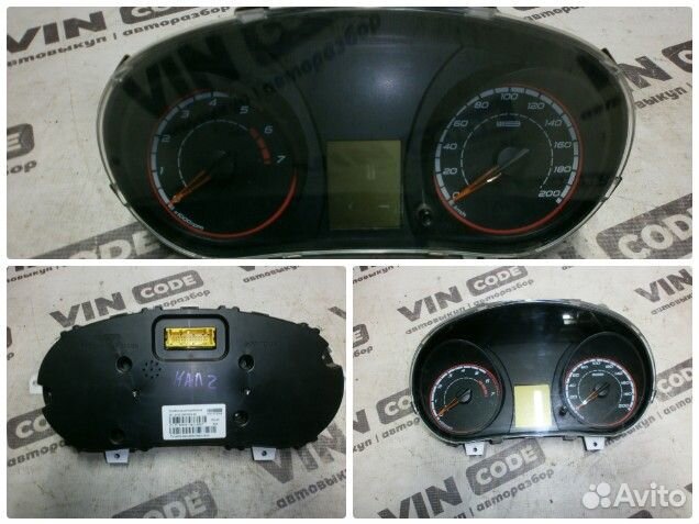 Панель приборов Лада калина 2