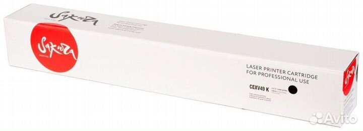 Картридж Sakura sacexv49BK 1413134