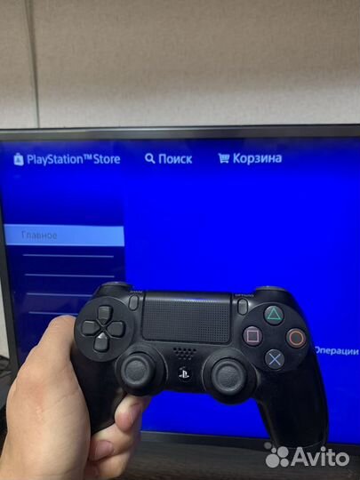 Sony PS4 slim 500gb не прошита с играми