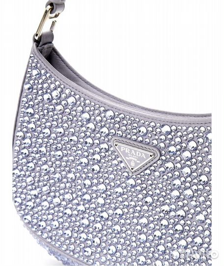 Сумка Prada Cleo с кристалами лимитированная