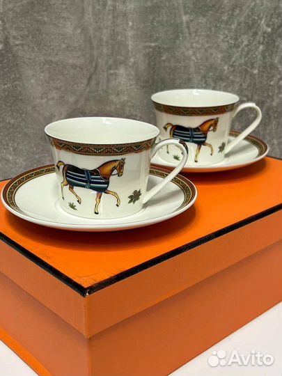 Набор чайный Hermes чайная пара