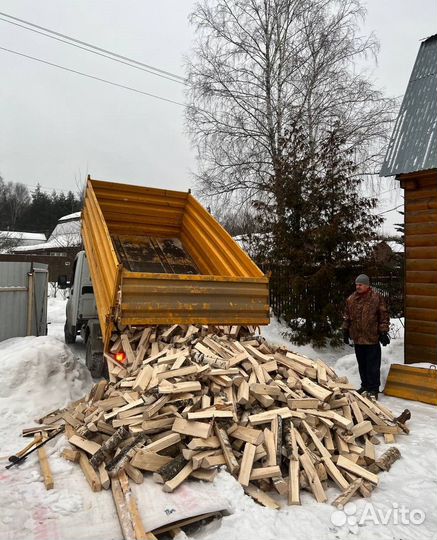 Дрова березовые колотые
