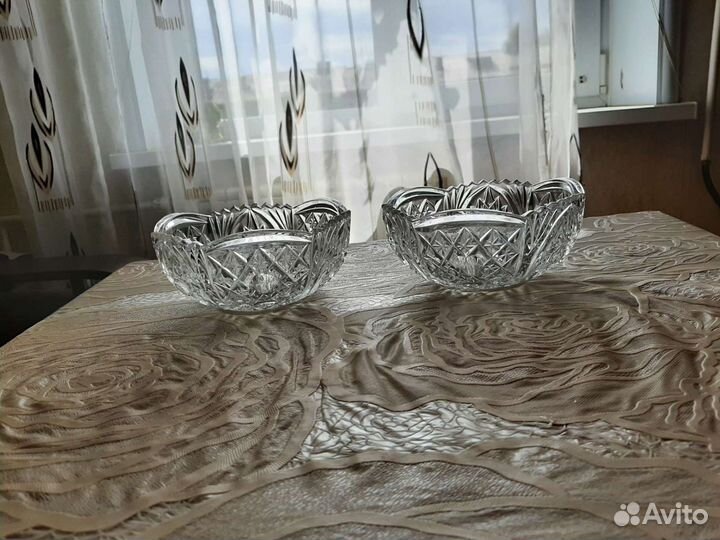 Ваза хрустальная СССР