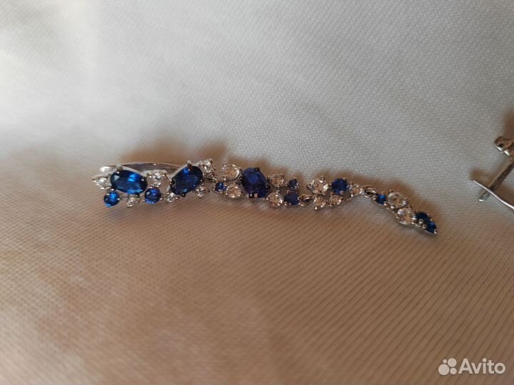 Серьги серебро 925