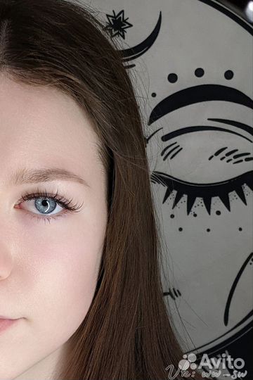 Наращивание ресниц модель