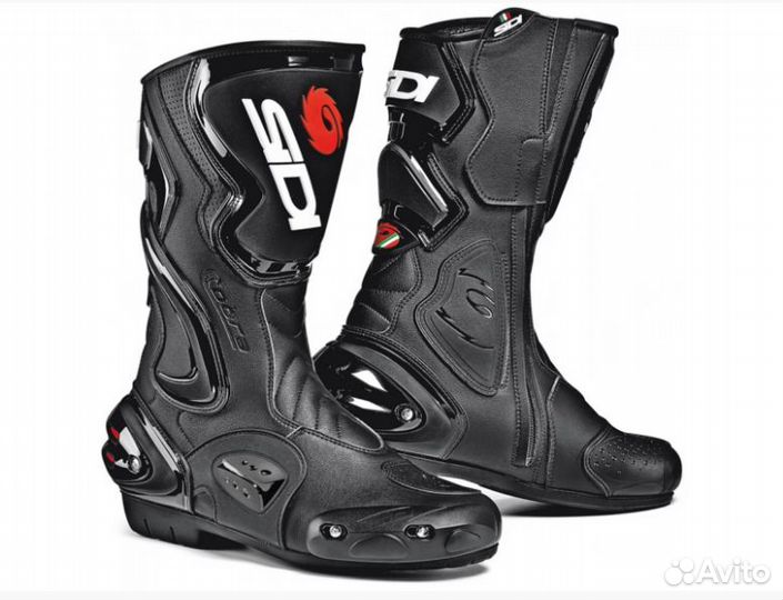 Мотоботы Sidi Cobra Black