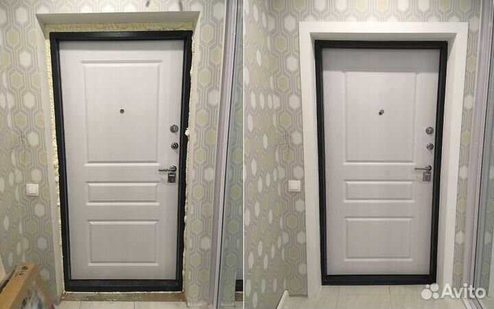 Оформление проема входной двери и порталов