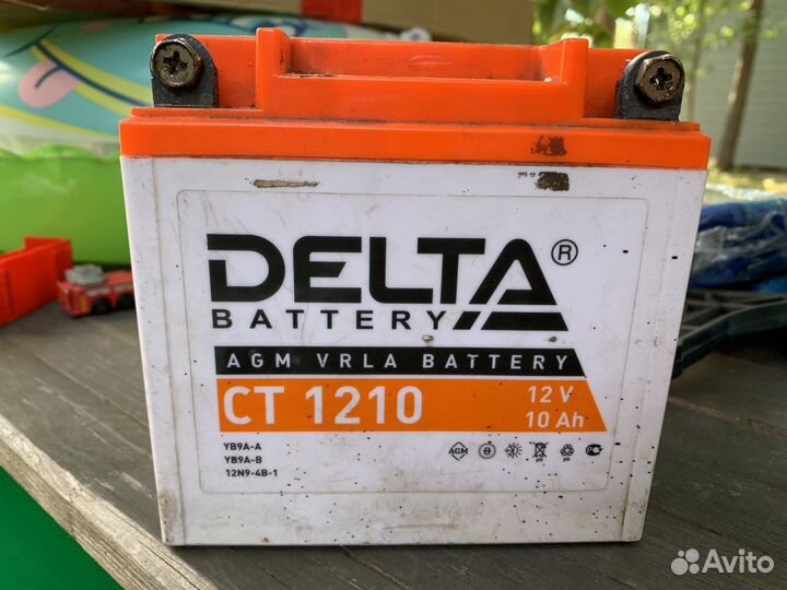 Аккумулятор для мотоцикла Delta