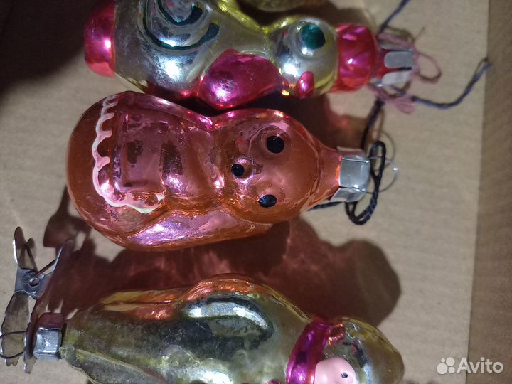 Новогодние игрушки СССР советские