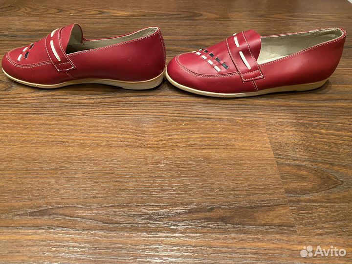 Мокасины для девочки н. кожа 33р (21см)