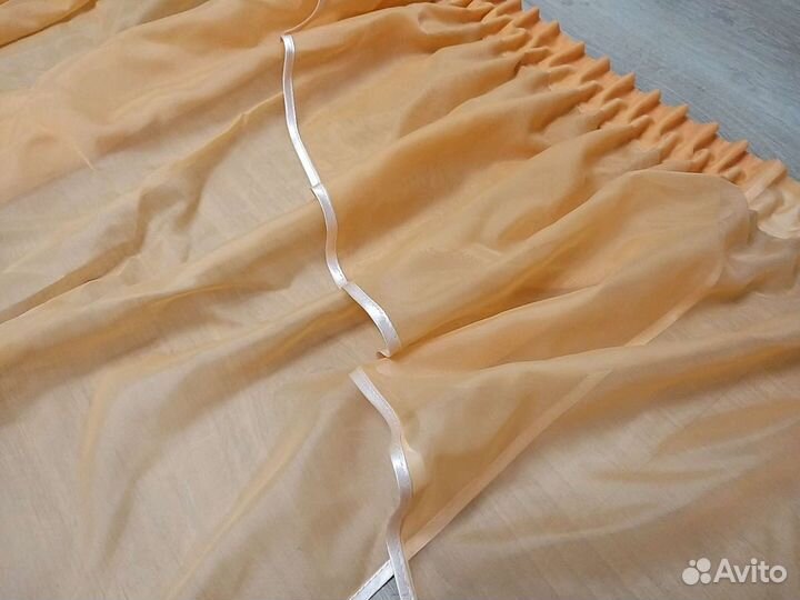 Тюль Ламбрекен для кухни