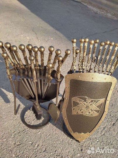 Подставка для шампуров вмф