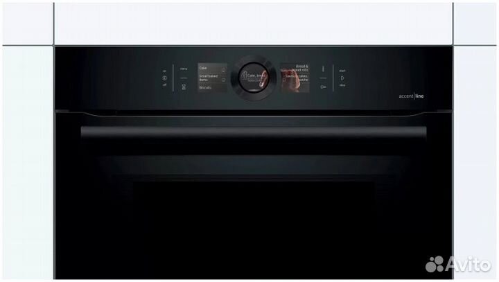 Электрический духовой шкаф с свч Bosch HMG8764C7