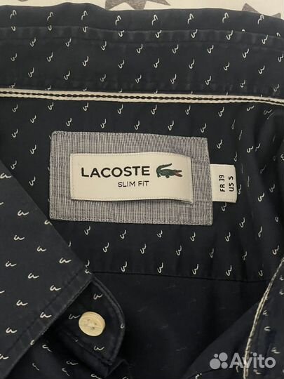 Рубашка мужская lacoste