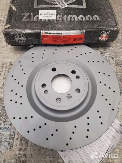 Тормозные диски Mercedes GLE zimmermann компл