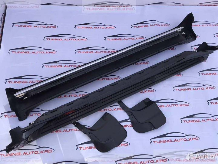 Подножки (пороги) Toyota LC Prado 150 E0057