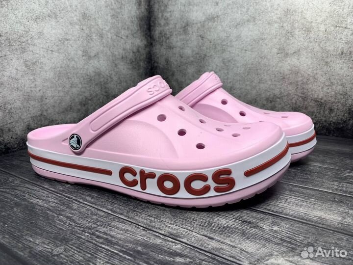 Crocs сабо розовые 41-45