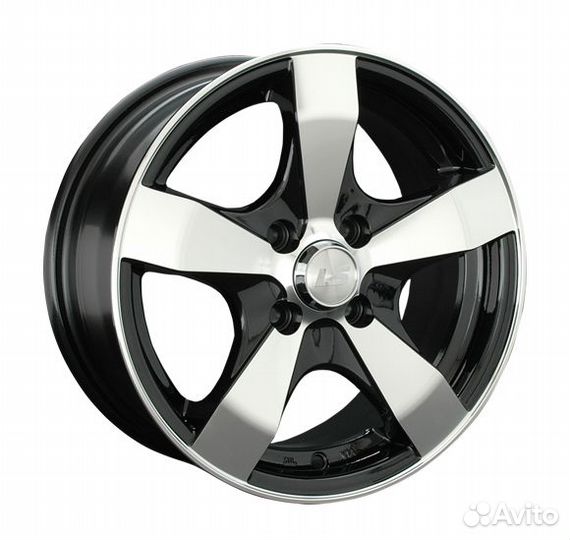 R16 4x100 7J ET40 D73,1 LS Wheels 205 BKF