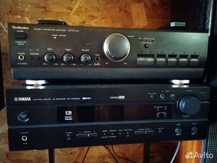 Акустические колонки с усилителем