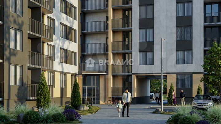 1-к. квартира, 39,4 м², 9/9 эт.