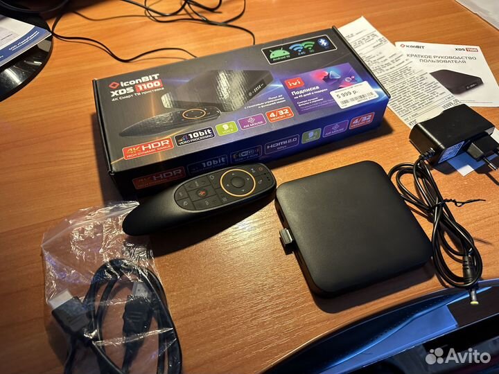 Android tv приставка iconbit xds1100