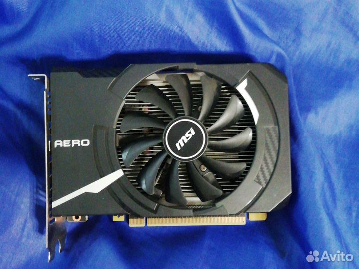 Видеокарта gtx 1050 ti 4gb msi