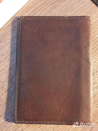 Обложка на паспорт, натуральная кожа