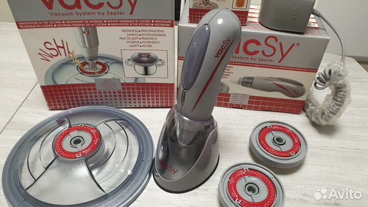 Zepter Vacsy система вакуумный насос, крышки