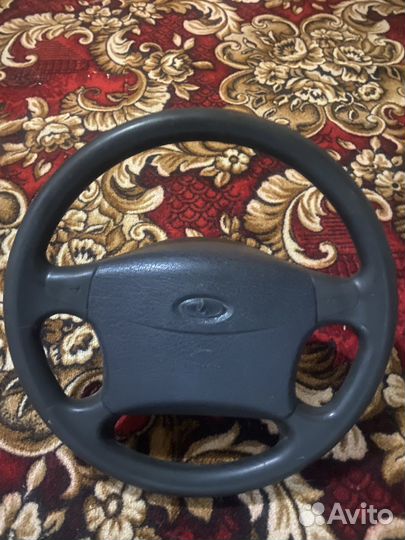 Руль с подушкой priora 1