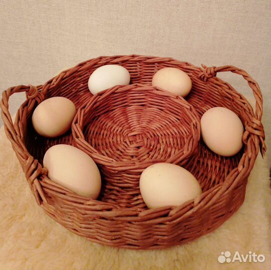 Корзинка пасхальная плетеная
