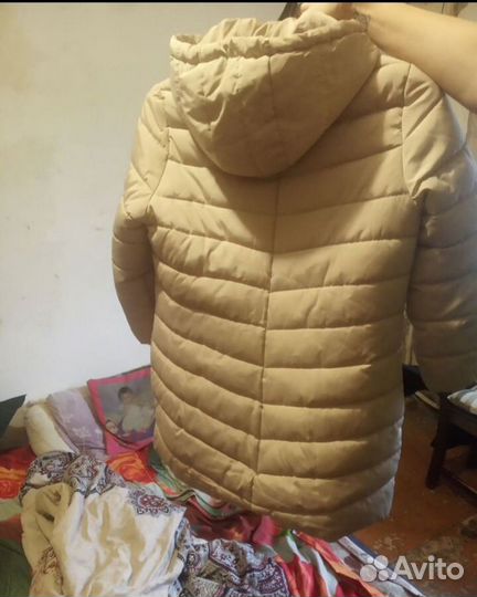 Стеганое пальто