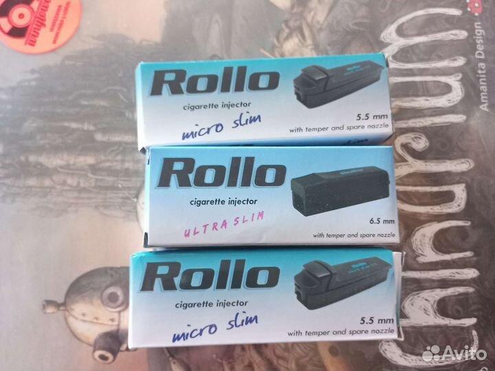 Машинка набивочная Rollo 5.5 и 6.5 мм